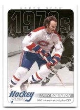 Larry Robinson 2011-12 Upper Deck Series One Hockey Heroes #HH34 - Canadiens