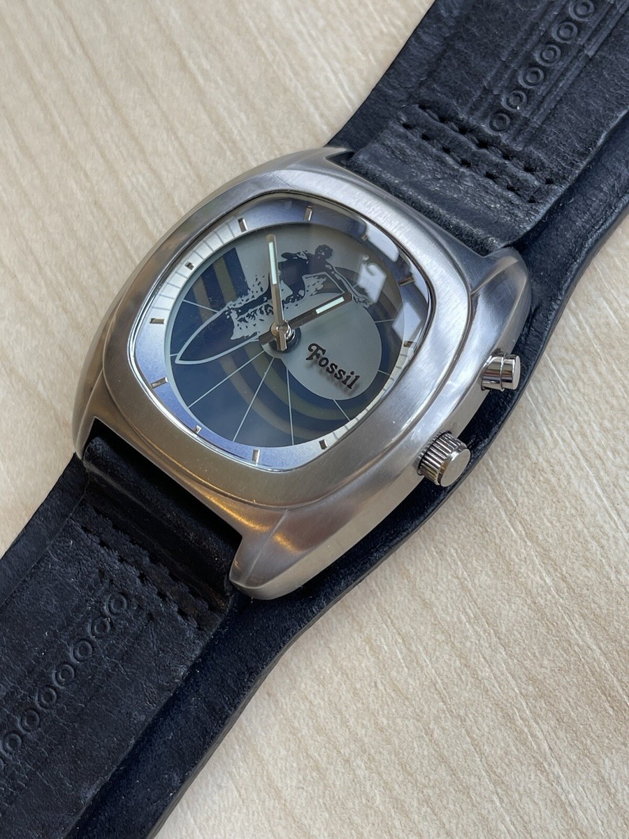 Mens Fossil Watch Big Tic - Surfing Animation JR8290 | eBay