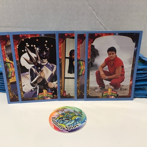 1994 Mighty Morphin Power Rangers Series 2 Premium Trading Cards 25 Pack Lot - Picture 4 of 9