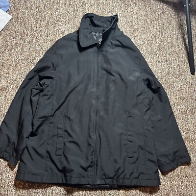 Dunbrooke Woman s Black Jacket Wind/Water Resistant Black Size Large L