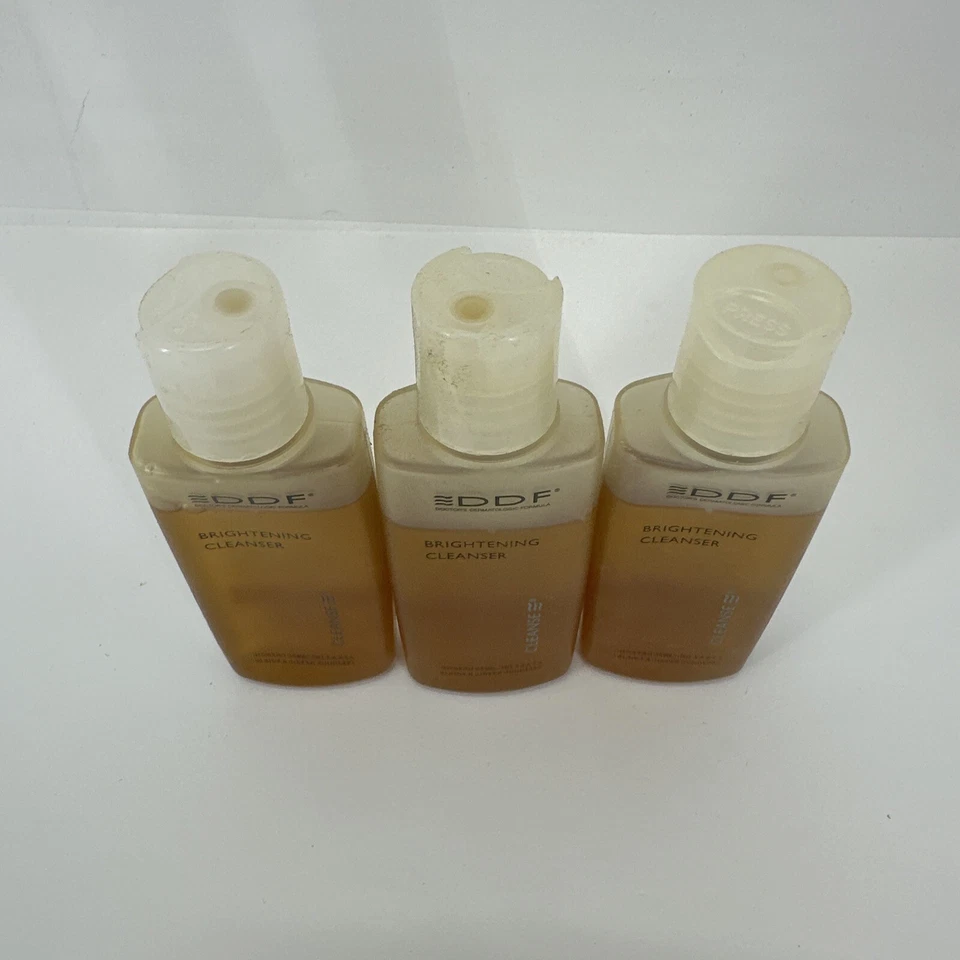 PACK 3 DDF Doctor's Fórmula Dermatológica Limpiador Iluminador Tamaño de Viaje x3 NUEVO Foto 3 de 4
