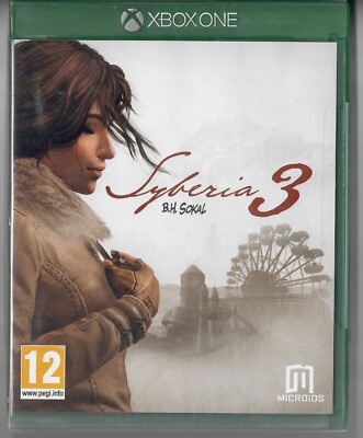 Syberia 3 Microsoft Xbox One 12+ Adventure Spiel NEU & VERSIEGELT