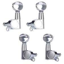 4Pcs Ukulele String Tuning Pegs Fully Enclosed Knob Machine Tuners