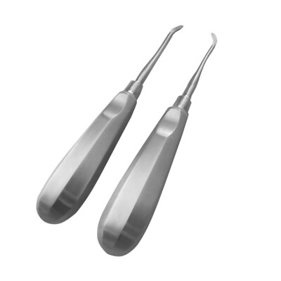 Miller Dental Elevators #74 & #73 Set - Curved Right & Left Elevators For Tooth Extraction 11 thumbnail image