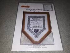 NEW RARE DINKY DYES "CELTIC WEDDING SAMPLER" CROSS STITCH CHART PACK