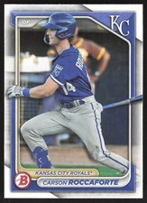 2024 Bowman #BP-33 Carson Roccaforte Prospects Base