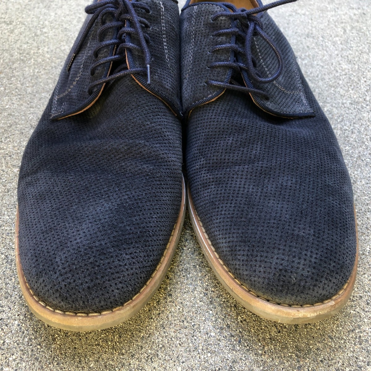 BLUE SAKS FIFTH AVENUE Derby Oxford Dress Shoes Men display picture 2