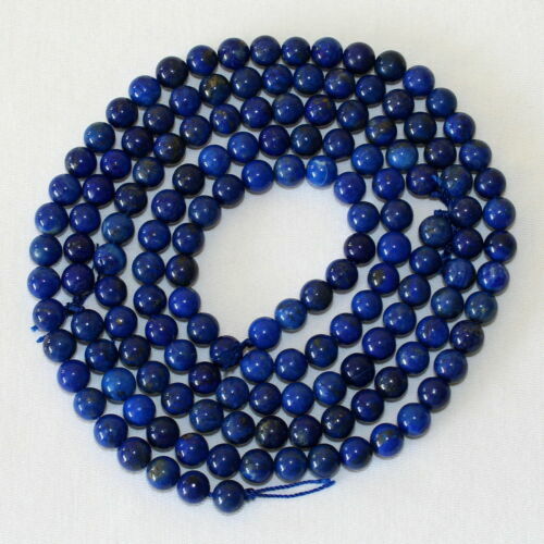 Collana Turchese Vera 18mm, Girocollo A Palline Blu Naturale - Nuova Con Etichette