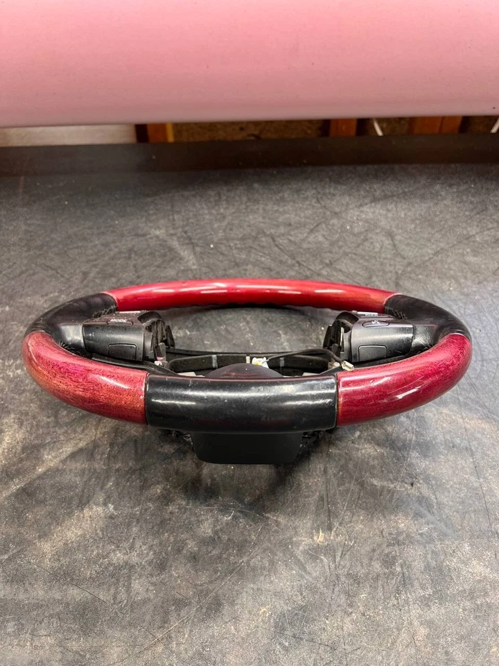 Lexus GS GS300 GS350 GS430 2006 volante madera cuero Foto 3 de 4