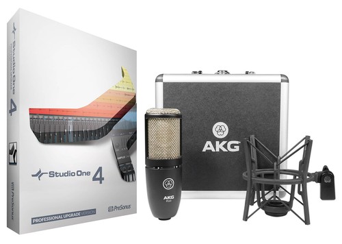 Presonus Studio One 4 Pro Upgrade from Artist/Producer+AKG Mic+ShockMount+Case - 第 1/10 張圖片