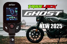 Tasslock Ghost Powerful Motorcycle Security with Immobilzier + Automatic Lock