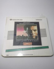 Sudden Impact 80's Cop Movie Video Dirty Harry Clint Eastwood CED