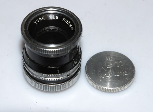 Kern-Paillard PIZAR 12MM F1.9 AR D-MOUNT SWISS LENS Bolex H8