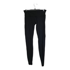 Lululemon Pants Women 6 Black Athleisure 31" Sportswear Gym Athleisure Training 