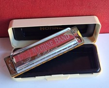 Mundharmonika Vintage Marine Band M.Honer Deutschland Nr. 1896 mit Original Etui