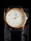 Vintage Seiko 6F26-6009 Full Calendar Quartz Wrist Watch 31mm 2 Jewels Japan