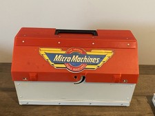 Vintage 1988 Galoob Micro Machines Super City Toolbox Playset Incomplete Lot