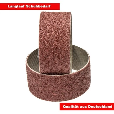 LANGLAUF SCHUHBEDARF 2 x anelli abrasivi nastri abrasivi 60 mm grana 40 grossolana per cilindro abrasivo sci di fondo