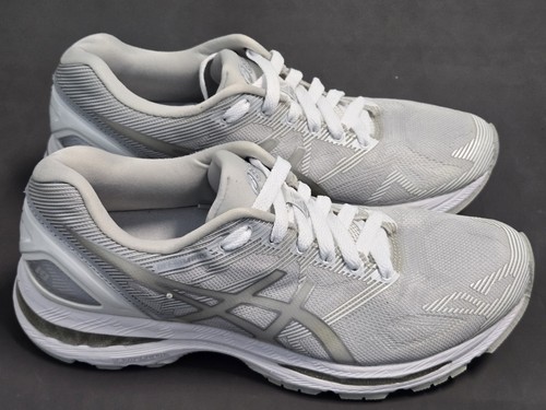 Scarpe da corsa Asics Gel-Nimbus 19 donna taglia 9 grigio bianco TN50N - Foto 3 di 21