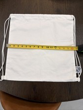 LOEWE Dust Bag Drawstring 16x17 Beige Belt Wallet Handbag Storage Travel
