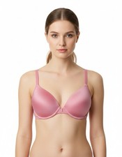 Maidenform One Fabulous Fit 2.0 Modern Demi Racerback Pink Underwire Bra 38D