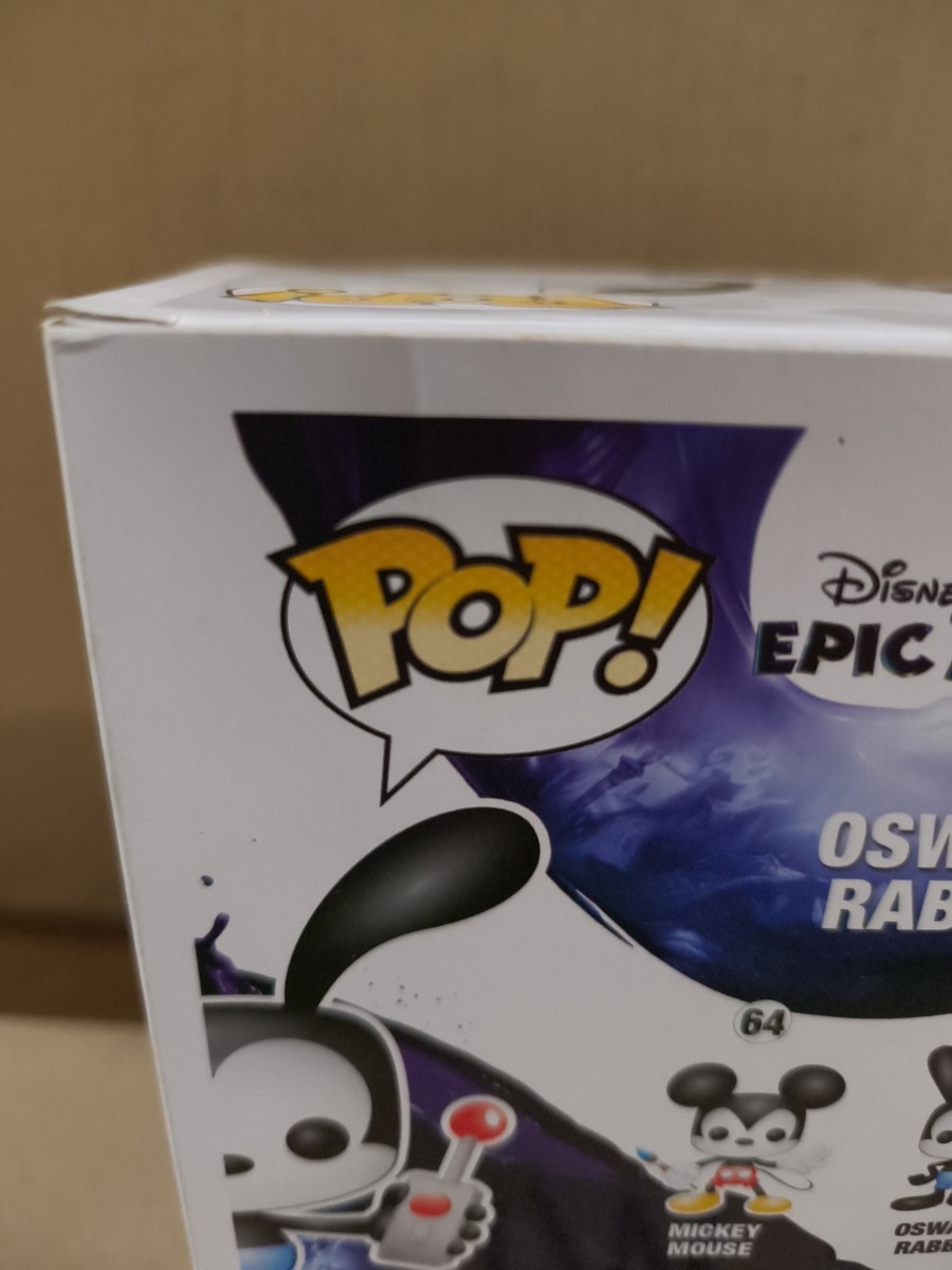 Funko Pop Oswald Rabbit Metallic 65 SDCC 2013 LE 1008PCS Disney