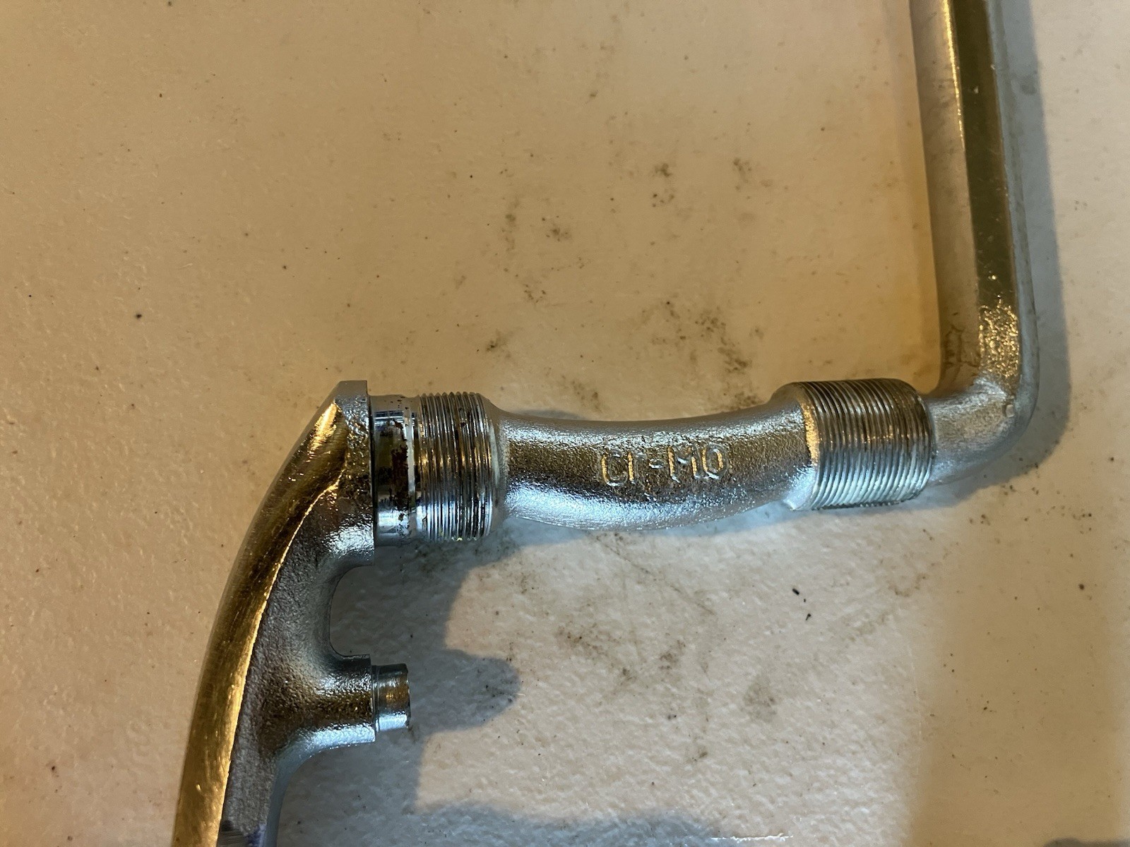 Vintage Old School JM Cr-Mo BMX Cranks W-BB - 175mm Chromoly GT Dyno VFR