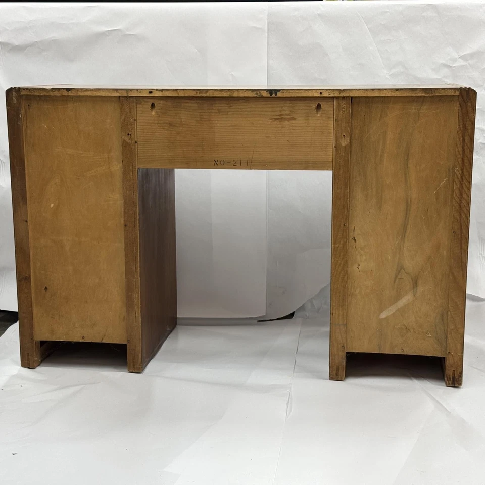 Vintage Art Deco Waterfall 46" Vanity  - Image 3 of 4