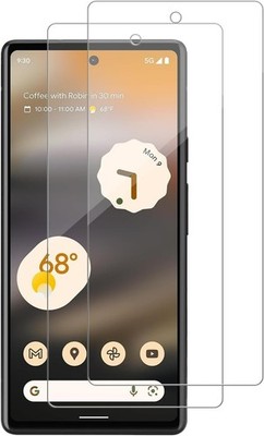 2-Pack Tempered Glass Screen for Google Pixel 6a, Anti Scratch, Bubble free