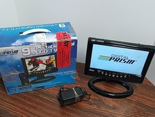 Digital Prism 9" Portable LCD TV ATSC-900 Black Battery Powered Remote