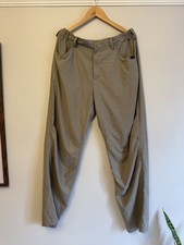 Paramo Parameta L Hiking Trousers Button Up Vented Ultralight Khaki Mens