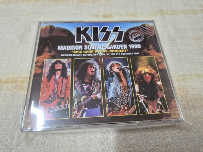 KISS ERIC'S LAST SHOW MSG NY 11-09-1990 (2 CDS+DVD)!!AC/DC DEF LEPPARD AXE DIO