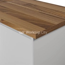Oak Block effect SQUARE EDGE Kitchen Worktop Laminate Blocked Oak 3m 600mm 40mm