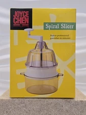 Joyce Chen Spiral Slicer Professional Garnishes Strands Ribbons Kitchen Gift New