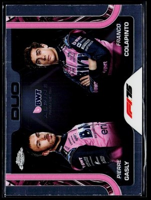 2025 Topps Chrome Formula 1 #171 Pierre Gasly / Franco Colapinto