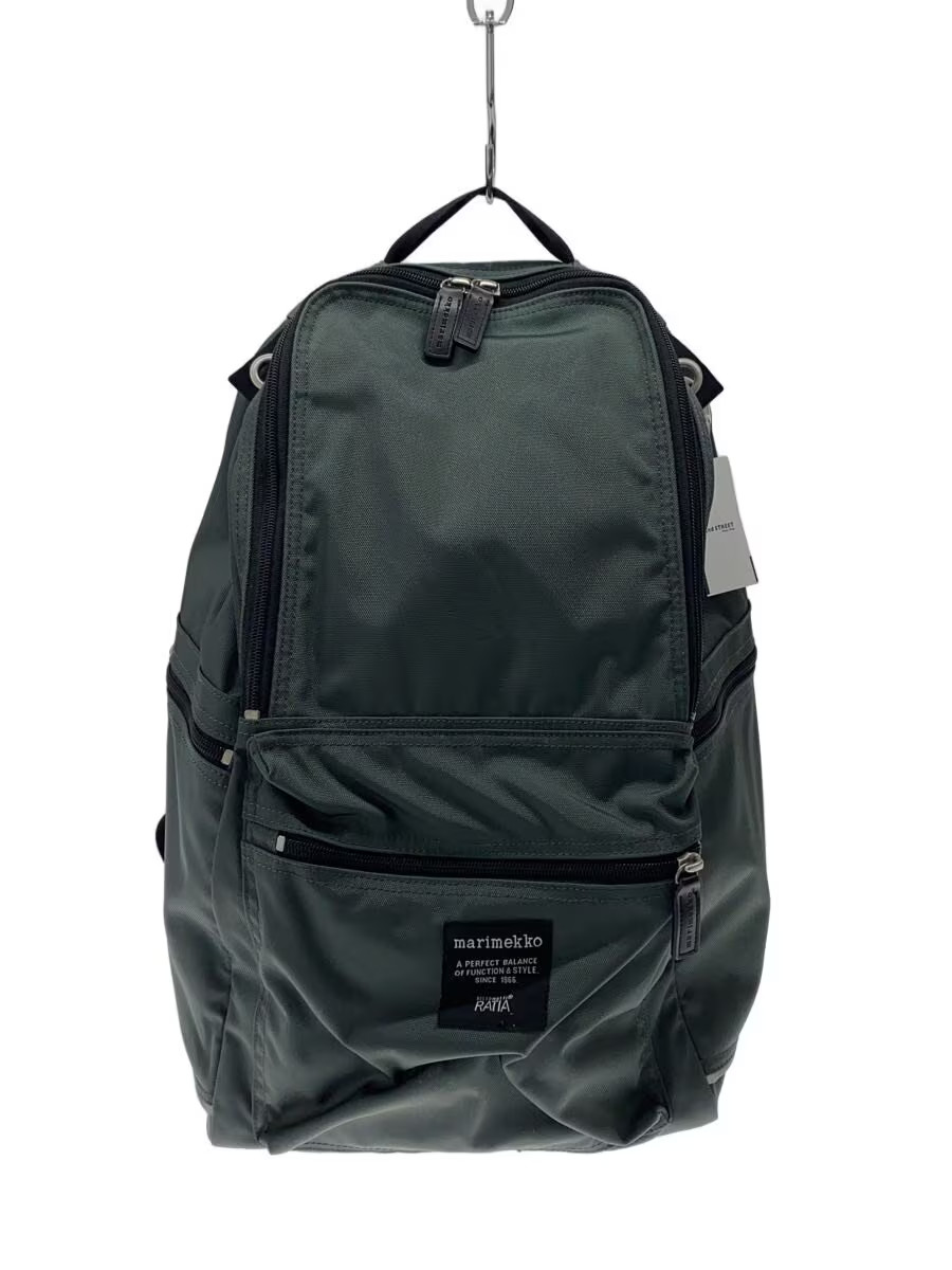 Marimekko Nylon Backpack, Gray - image 1