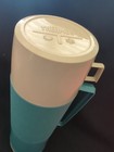 Vintage Thermos Quart Size Model 2402 Complete Hot/Cold Light Blue/Beige Camping — photo 2
