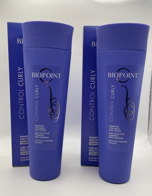 Biopoint Curly Control And Definition Shampoo 200ml Made in Italy - 2 Boxes