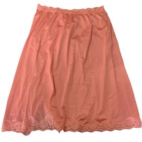 Vtg Lot Of 3 Half Slips Pantslip Size Mixed Sliperfection Shawdowline Colored