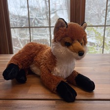 Aurora Red Fox Flopsie Fiona Plush Stuffed Animal Toy Eco Friendly 14 inch NWT