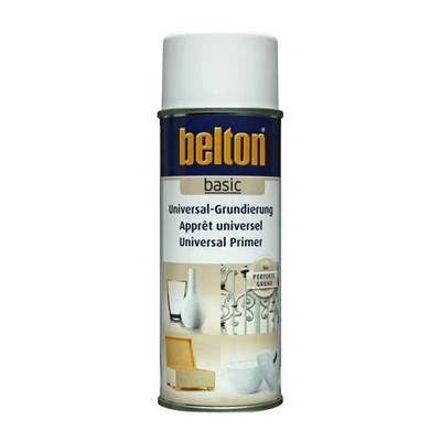Bombe de peinture Belton apprêt universel blanc 400ml
