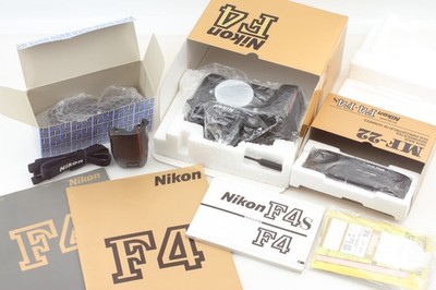 Final Late 261xxxx [Almost Unused in BOX] Nikon F4 F4s SLR Camera