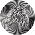1 oz Silver Dragon Stacker Round by Scottsdale Mint .999 Silver BU #A763