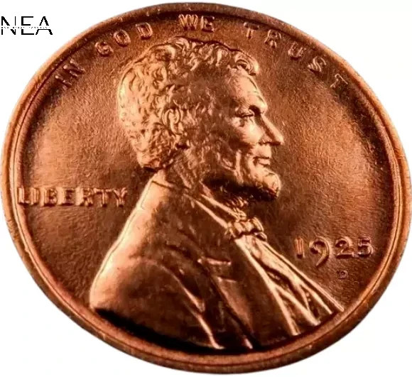 1925-D Lincoln Wheat Penny Cent ~ Gem BU (red) ~ Better Date!