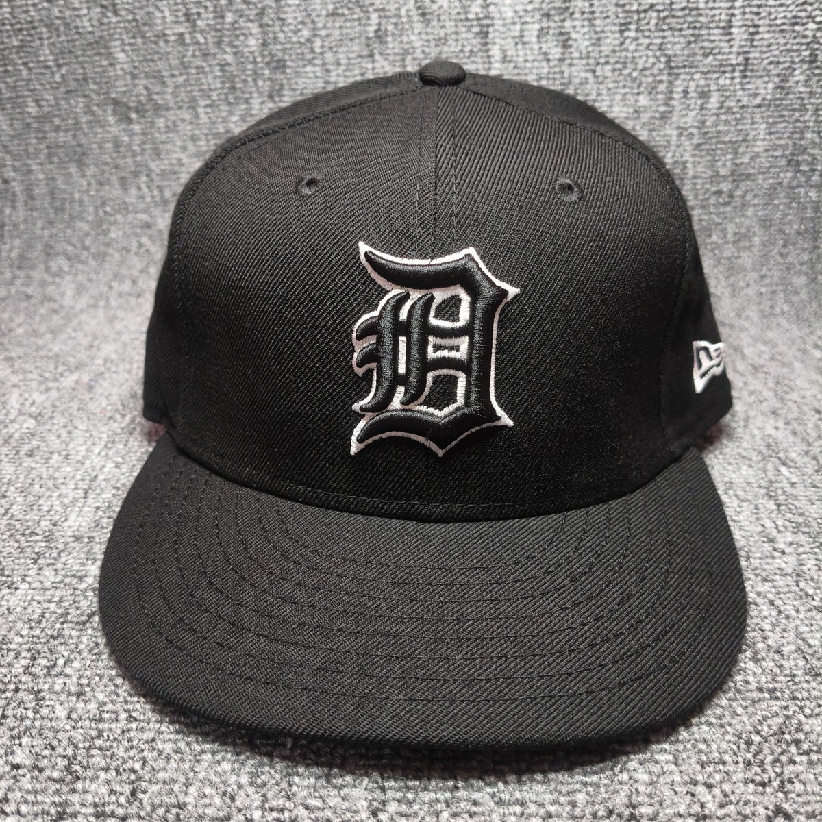 New Era Detroit Tigers 9FIFTY Black Snapback Hat Flat Brim
