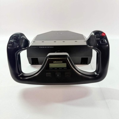 Logitech Flight Yoke System Wired Flight Simulator Controllers J-U0004