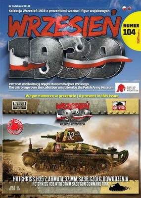 IBG IBGFTF104 1/72 WW.II Franz. Hotchkiss H35 Kommandopz. mit 37mm - SA38 Kanone