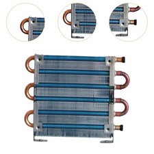 Piccolo Condensatore Radiatore Alluminio Aletta Tubo Rame Evaporatore per Industriale [