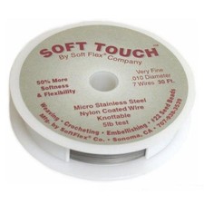Soft Touch Beading Wire 0.01" 30 Feet