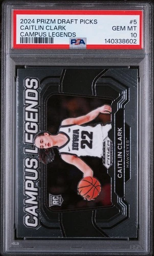2024 Panini Prizm Caitlin Clark PSA 10